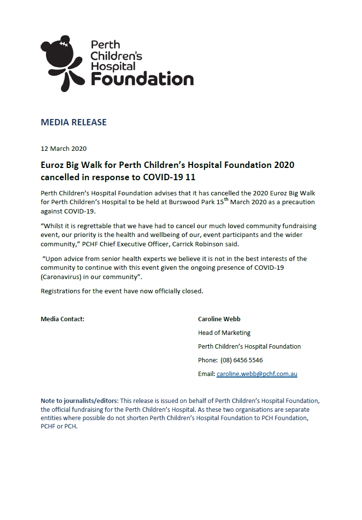 Media Release